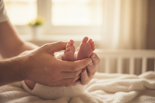Peaceful sleeping baby demonstrating healthy sleep habits for newborns